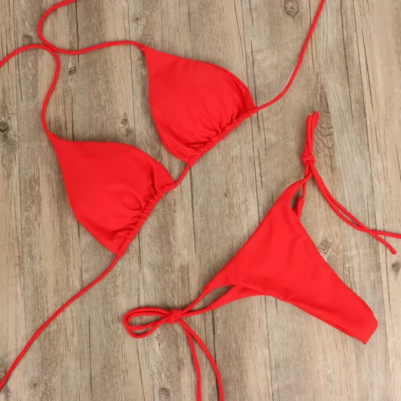 Summer Swimsuit Women Sexy Bikini Set Push-Up Padded Bra Thong Two Pieces Swimwear Beachwear Bathing Suit Female Sexy Swimsuits – Image 5