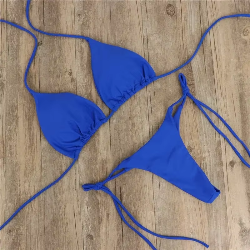 Summer Swimsuit Women Sexy Bikini Set Push-Up Padded Bra Thong Two Pieces Swimwear Beachwear Bathing Suit Female Sexy Swimsuits – Image 7