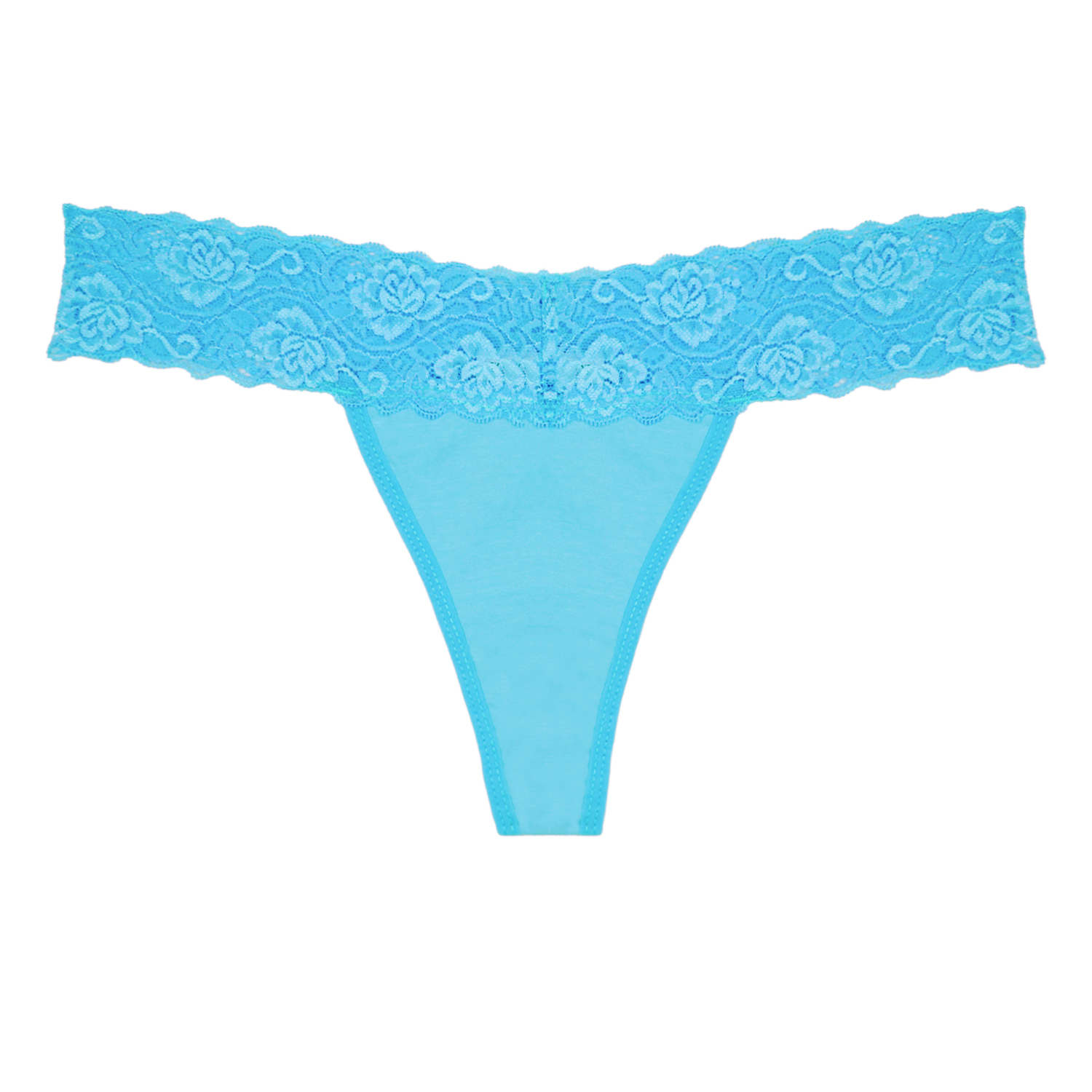 Sexy Lace Thongs for Women Thong Underwear Women Lace T-Back Panties Women Underwear Cotton Thongs Cheeky,10 Pack – Image 2